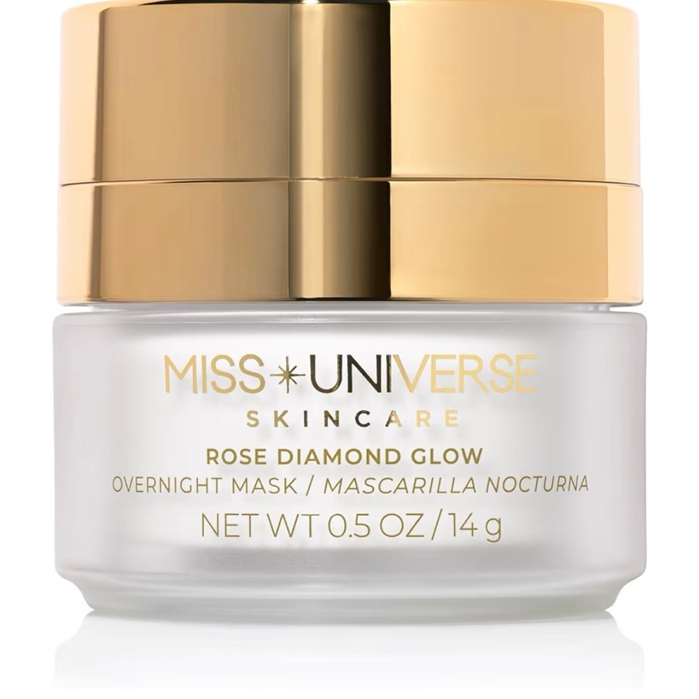 Miss Universe Rose Diamond Glow Mask .5 oz,